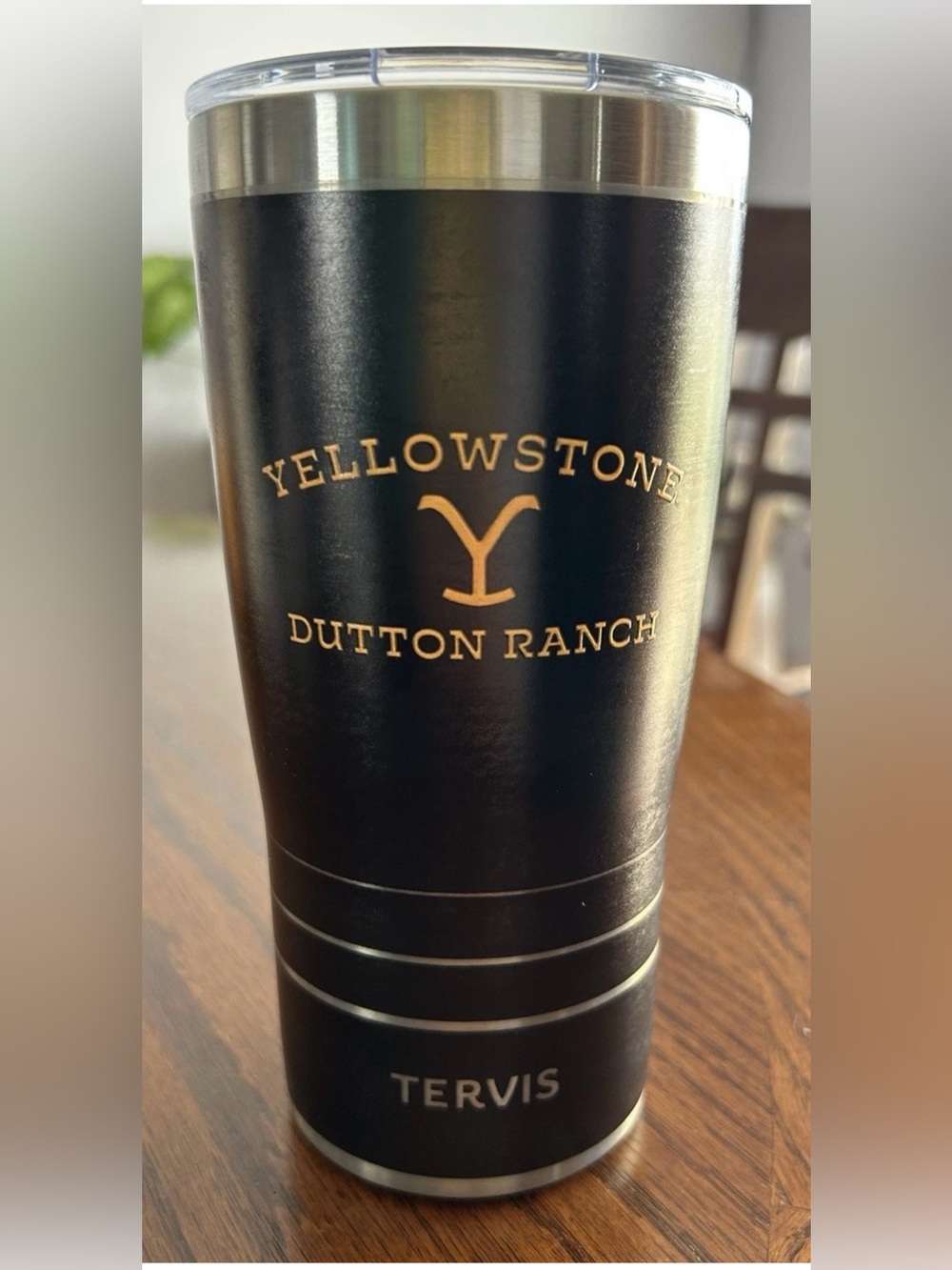 tervis Black & Gold Yellowstone Dutton Ranch Insulated Tumbler
